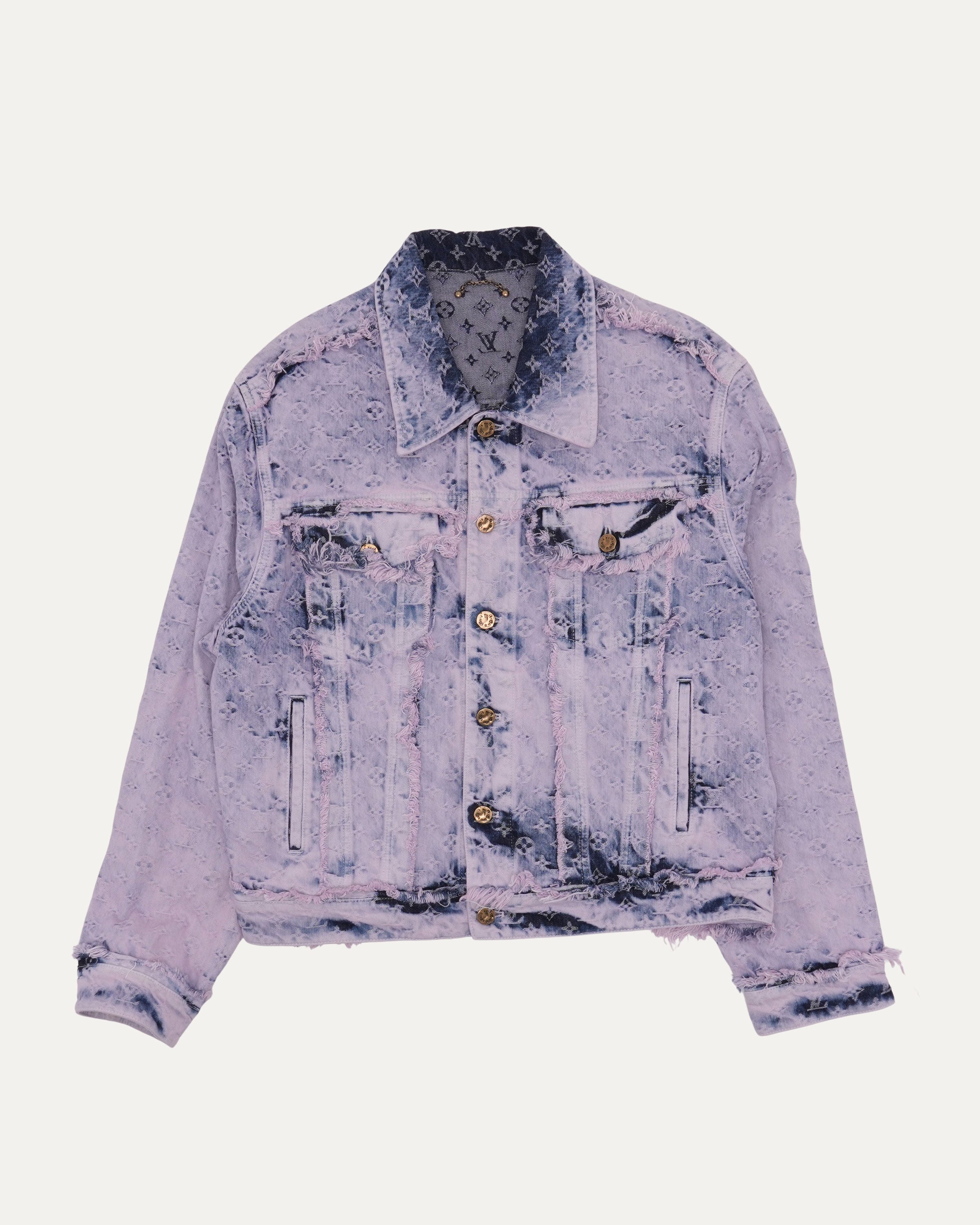 Louis Vuitton Fringed Monogram Boyhood Denim Jacket – Justin Reed