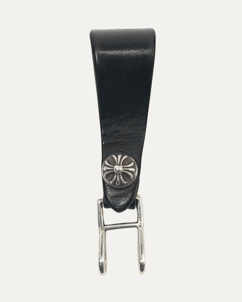 Plus Cross Leather Belt Loop Strap