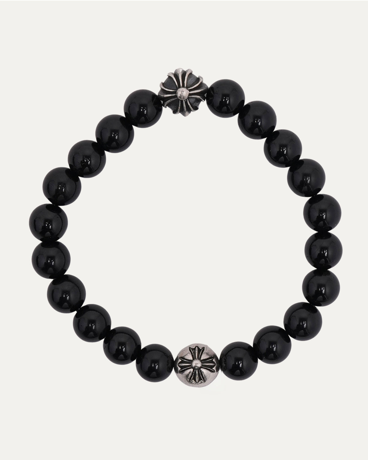 8mm Tourmaline Multi Charm Bead Bracelet
