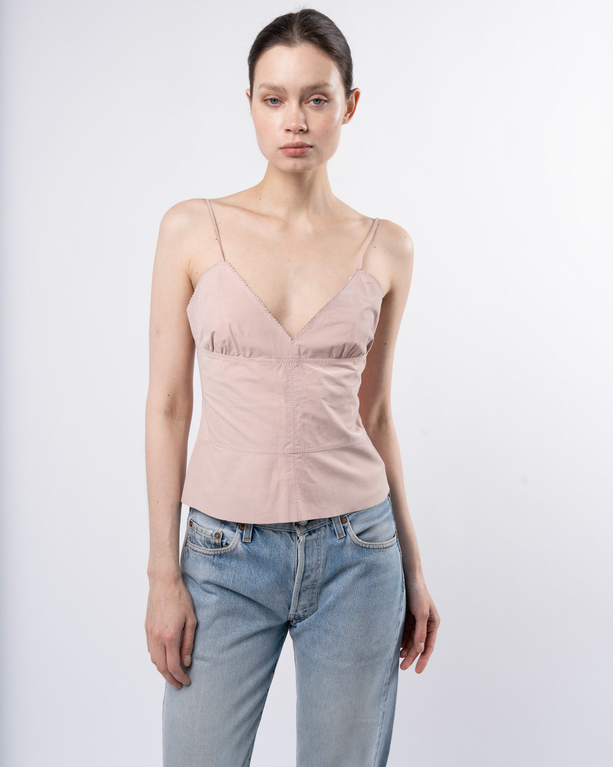 1990s Suede Top