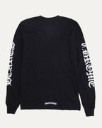 Neck Logo Long Sleeve Pocket T-Shirt