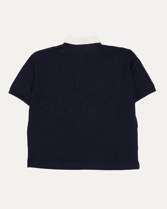 Contrast Collar Polo