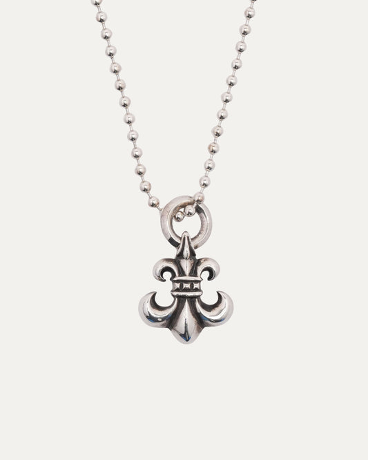 Fleur Pendant on Ball Chain