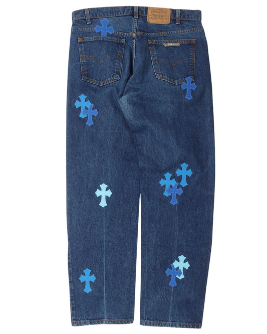 Levi's Orange Tab Cross Patch Jeans