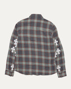 Cross Patch Flannel Shirt