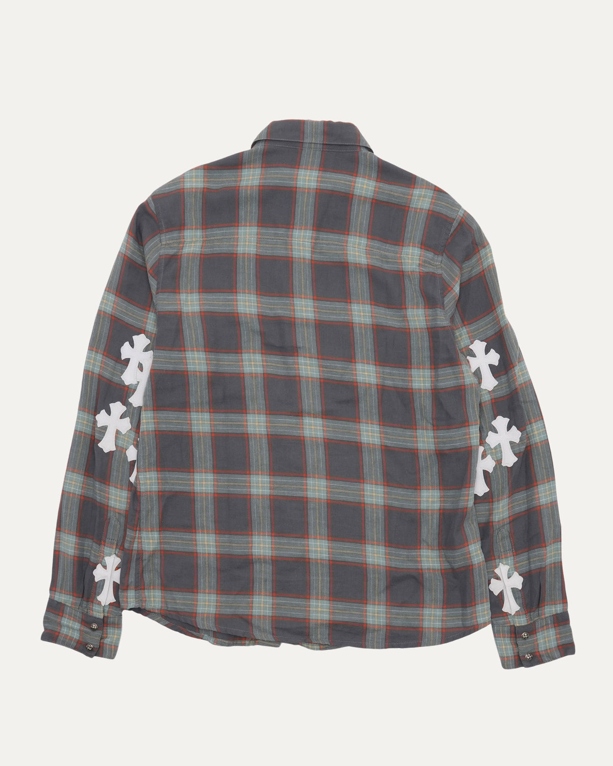 Cross Patch Flannel Shirt