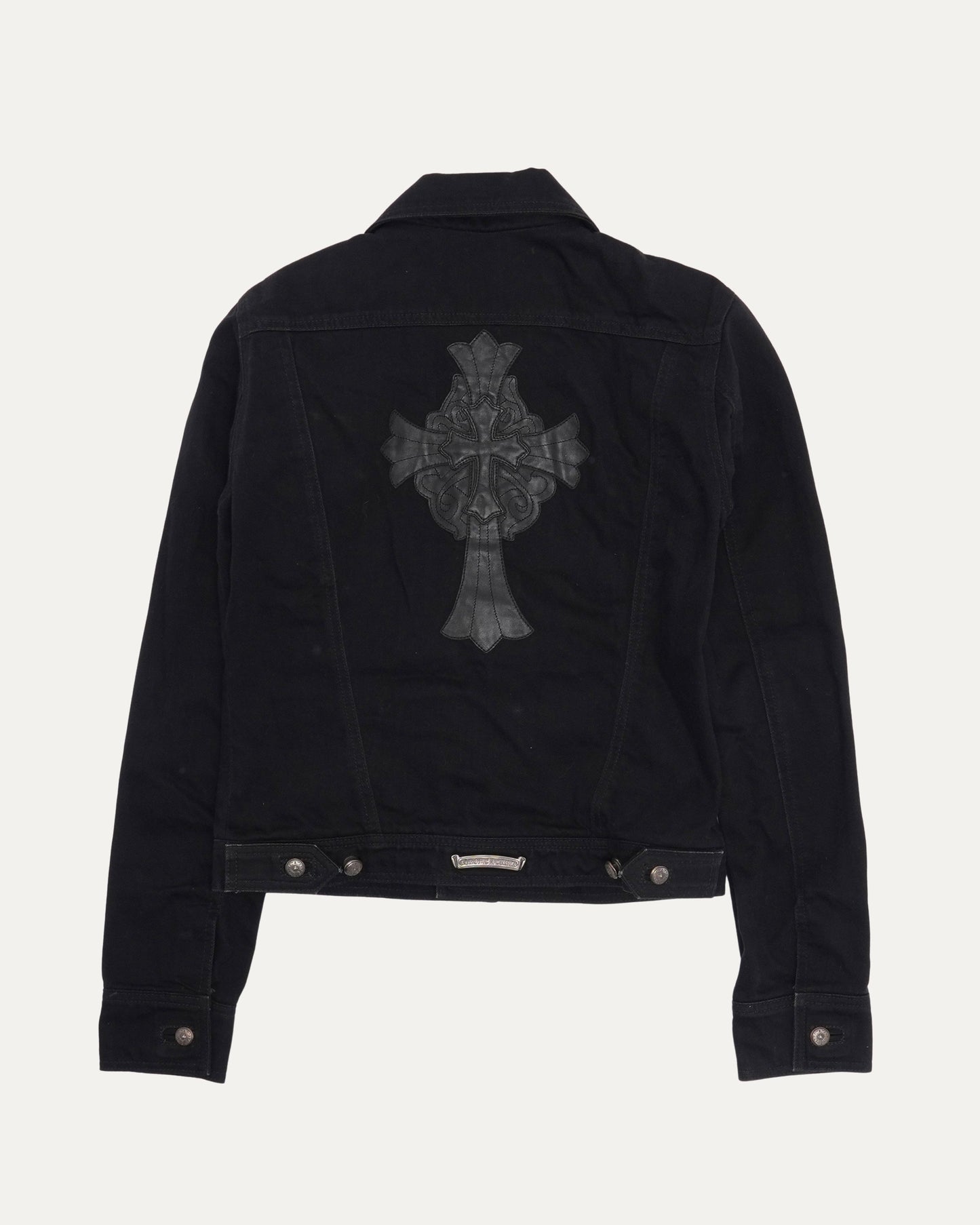 Hairy Cross Patch Denim Type 3 Trucker Jacket