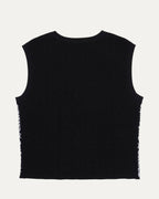 Intarsia Spell Out Tank Top