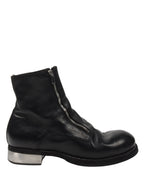 GR07FZI Full Grain Leather Double Front Zip Boots