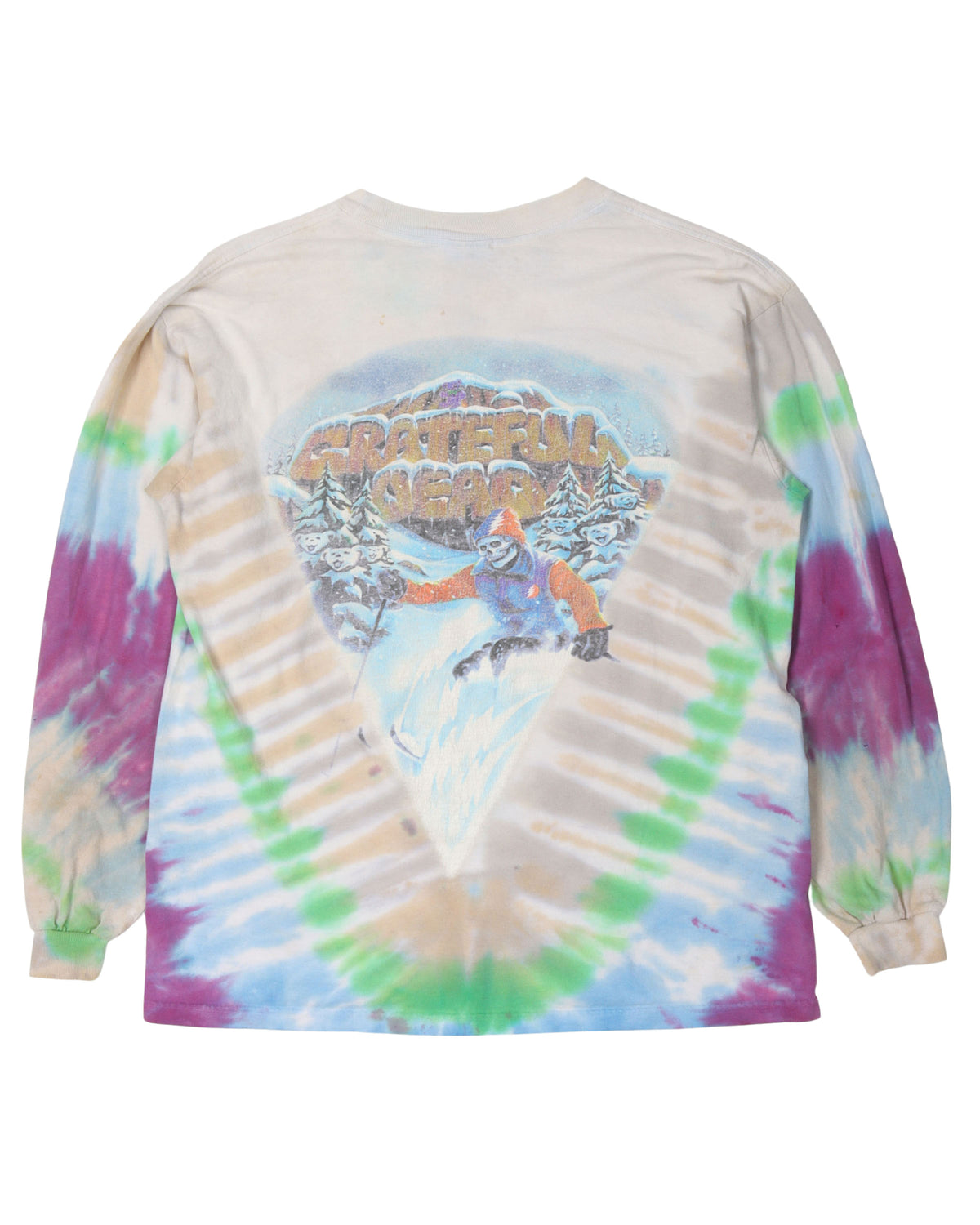 Grateful Dead Skeleton Long Sleeve T-Shirt