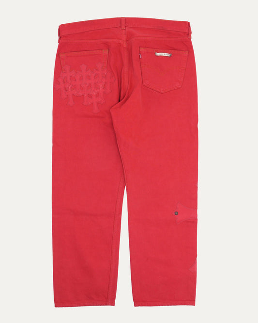 Levi's 501 Cross Patch Jeans