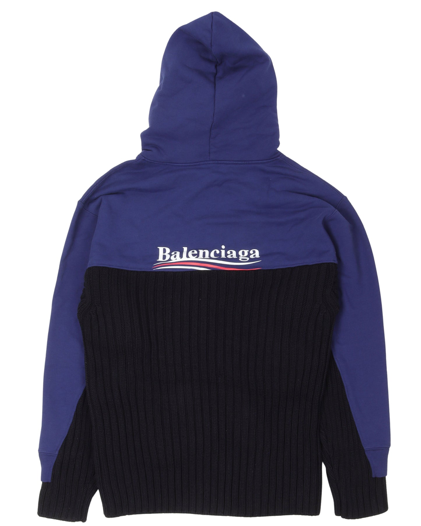 Campaign Hybrid Knit Hooded Sweatshirt