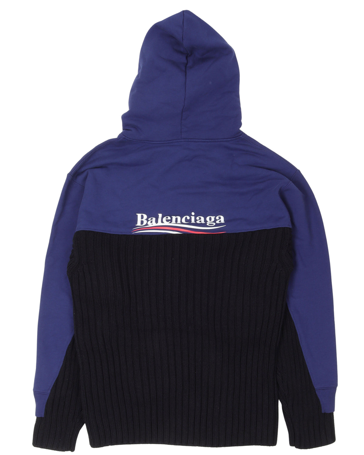 Campaign Hybrid Knit Hooded Sweatshirt