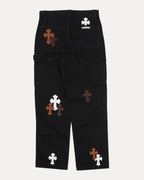 Cross Patch Double Knee Carpenter Pants