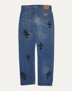Levi's Redline 501 Cross Patch Jeans