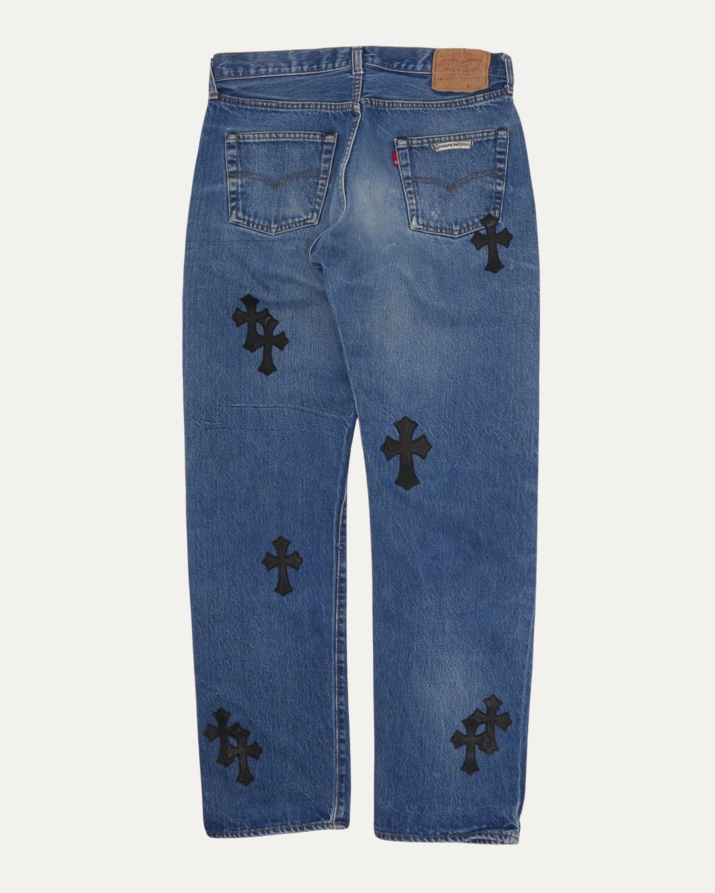 Levi's Redline 501 Cross Patch Jeans