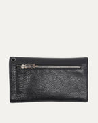Leather Snap Wave Wallet