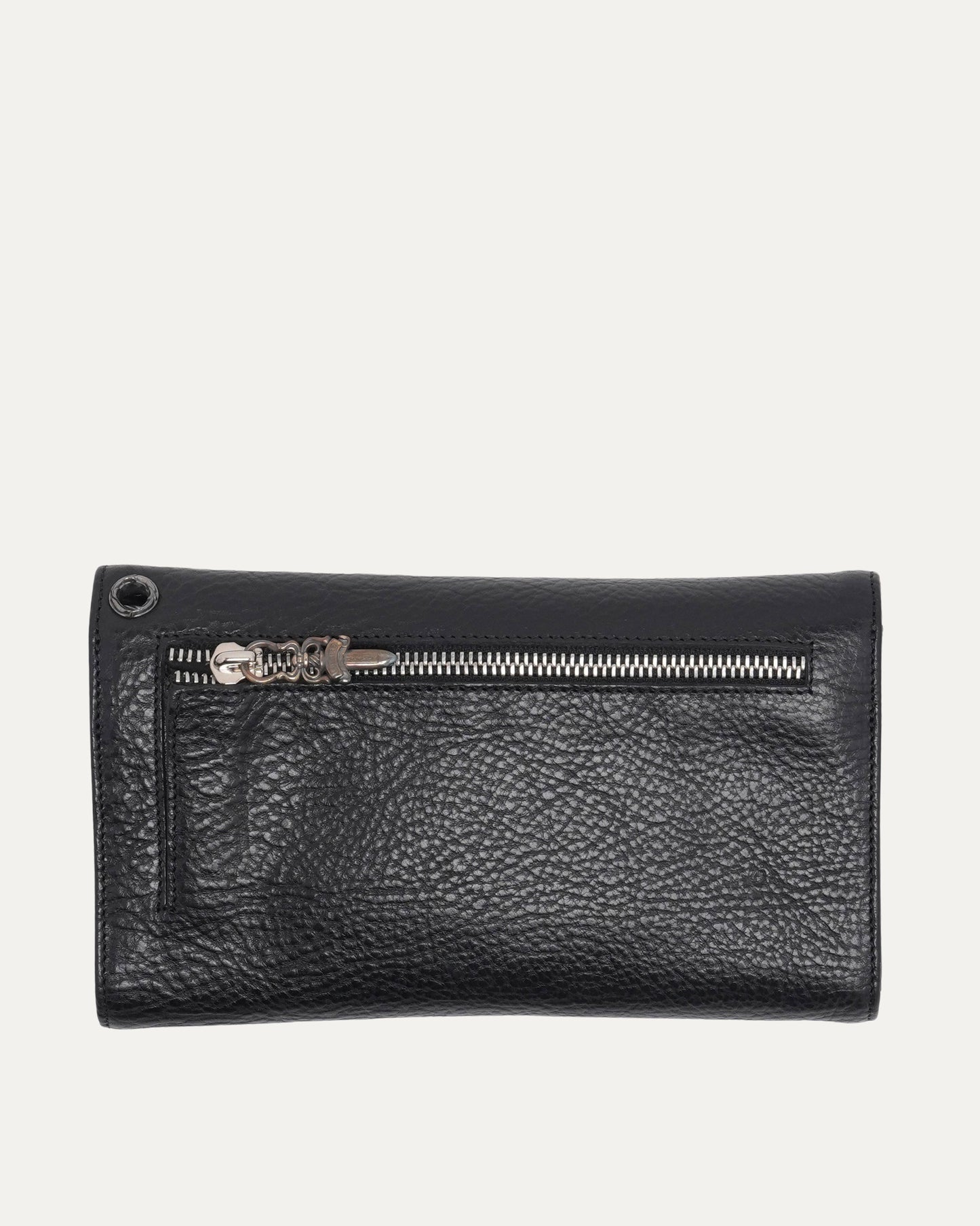 Leather Snap Wave Wallet