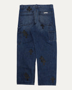 Turbo Diesel Carpenter Cross Patch Jeans