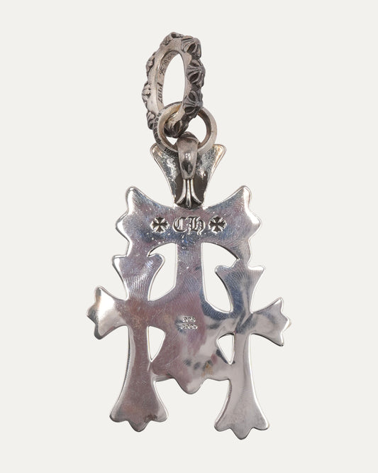 XL Cemetery Cross Pendant With Plus Cross Bake