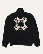 Quad Logo Quarter Zip Sweatshirt