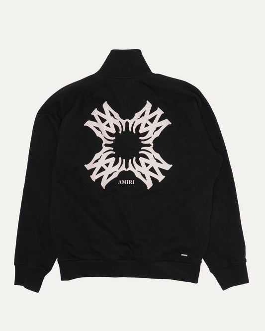 Quad Logo Quarter Zip Sweatshirt