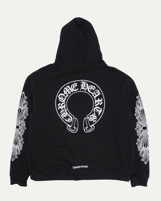 Thermal Lined Horseshoe Logo Zip Hoodie