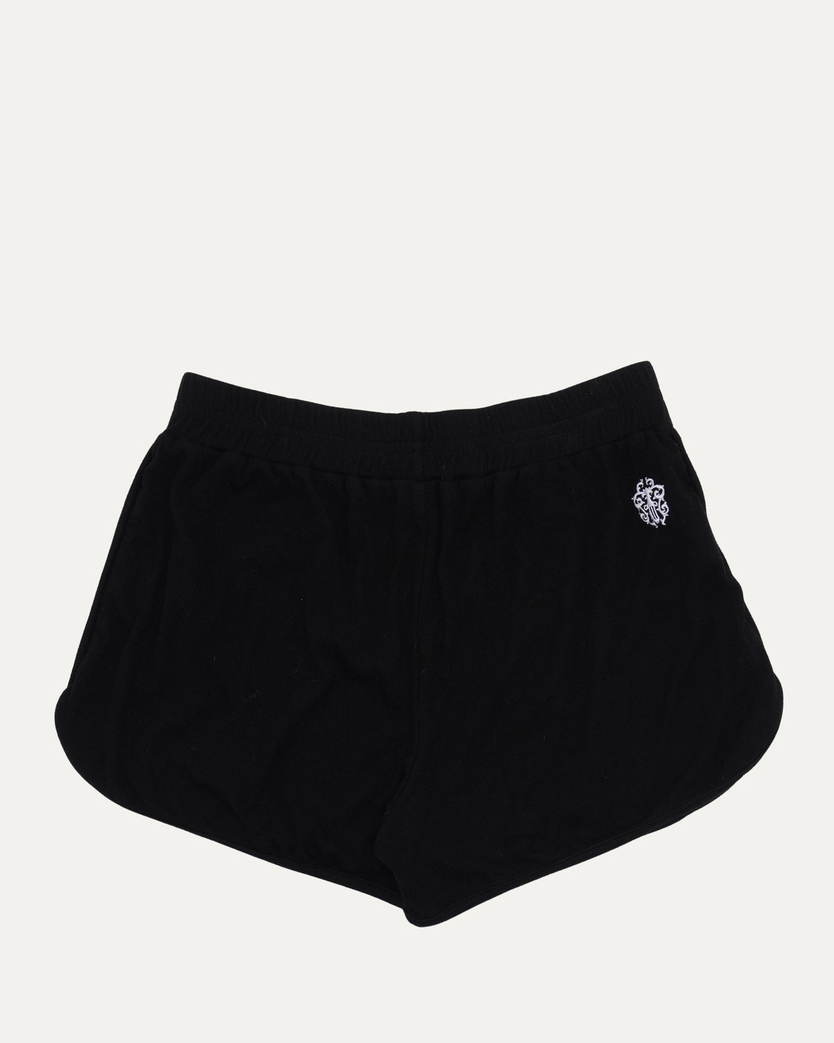 Embroidered Vine Dagger Shorts