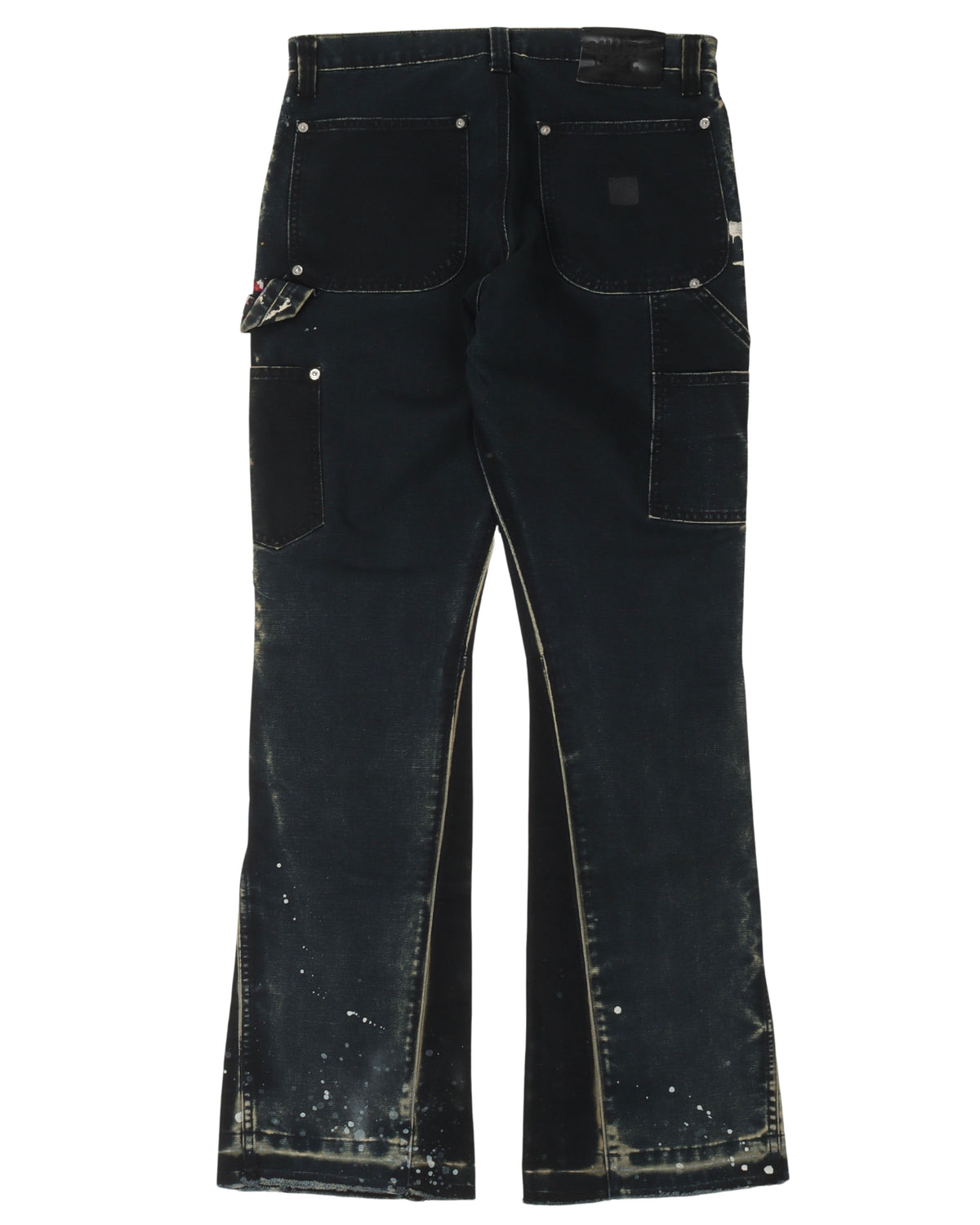 La Flare Double Knee Carpenter Pants