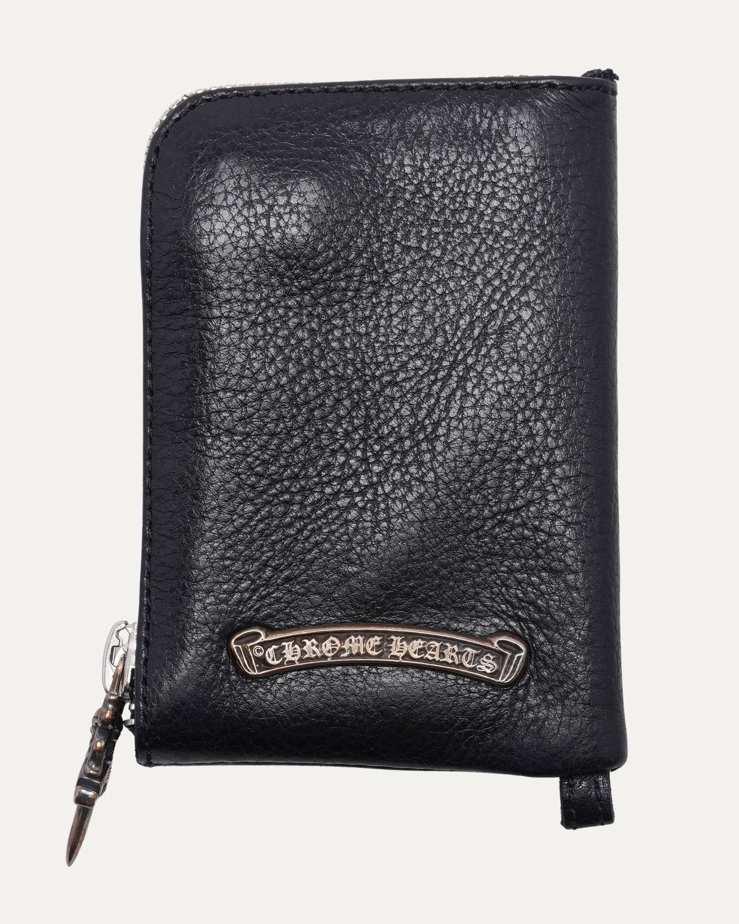 Cross Patch Zip Wallet
