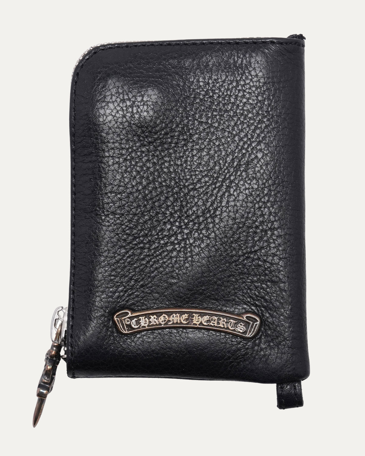 Cross Patch Zip Wallet