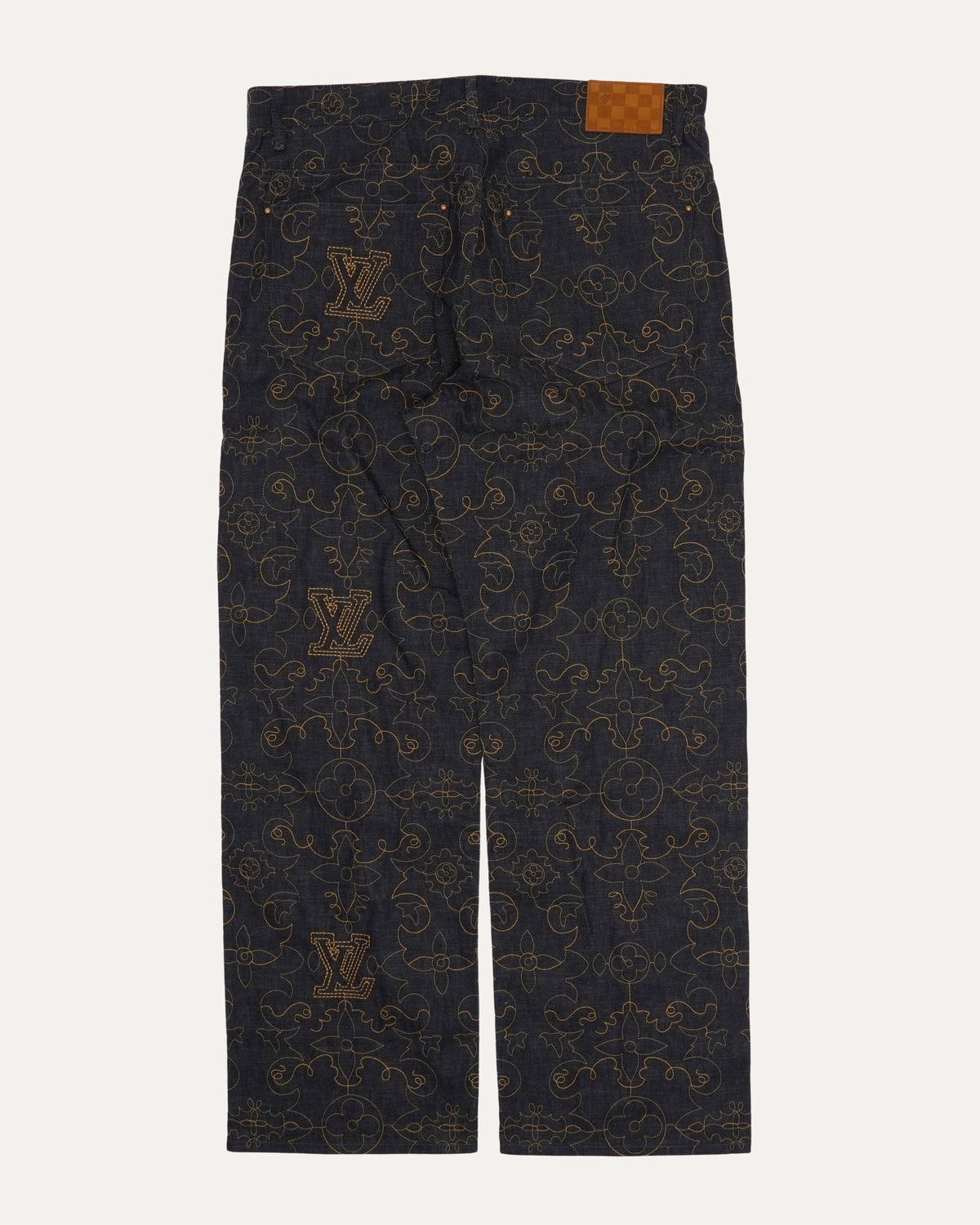 Embroidered Jeans