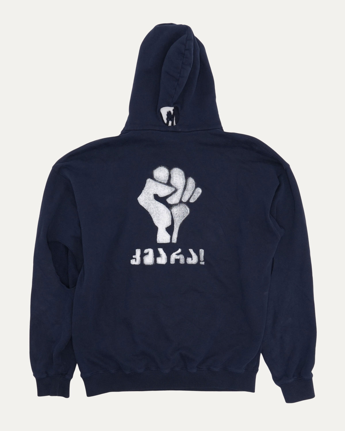 Georgian Fist Cutout Hoodie