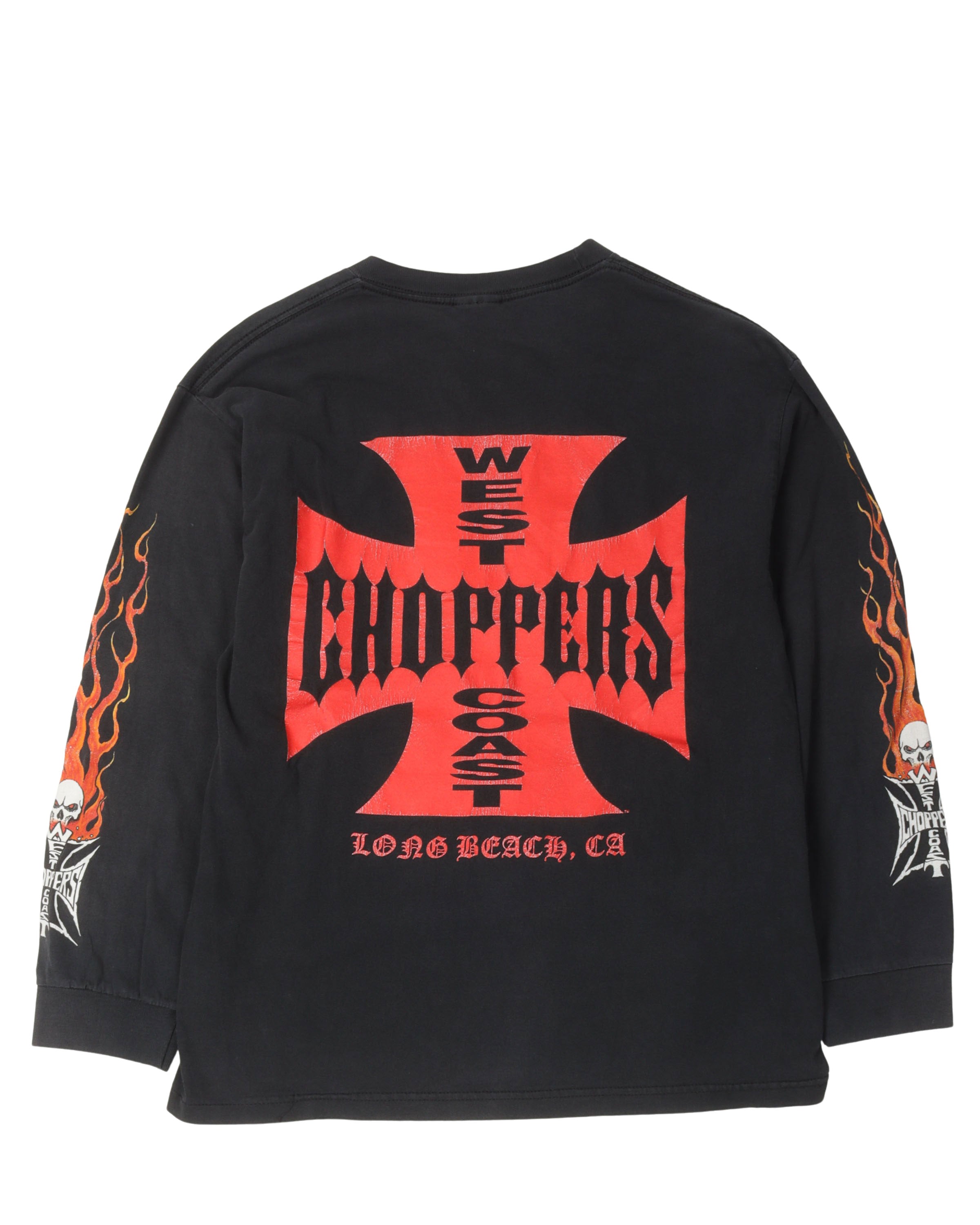 West Coast Choppers CFL Logo Long Sleeve T-Shirt