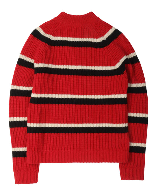 Striped Knit Sweater