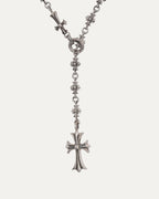 Tiny E Choke Chain Necklace