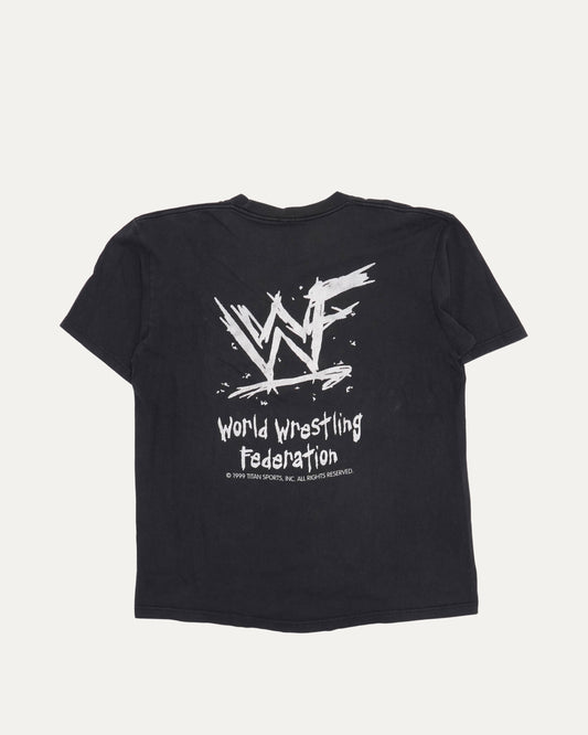 1999 WWE Raw the Rock v Steve Austin Tee