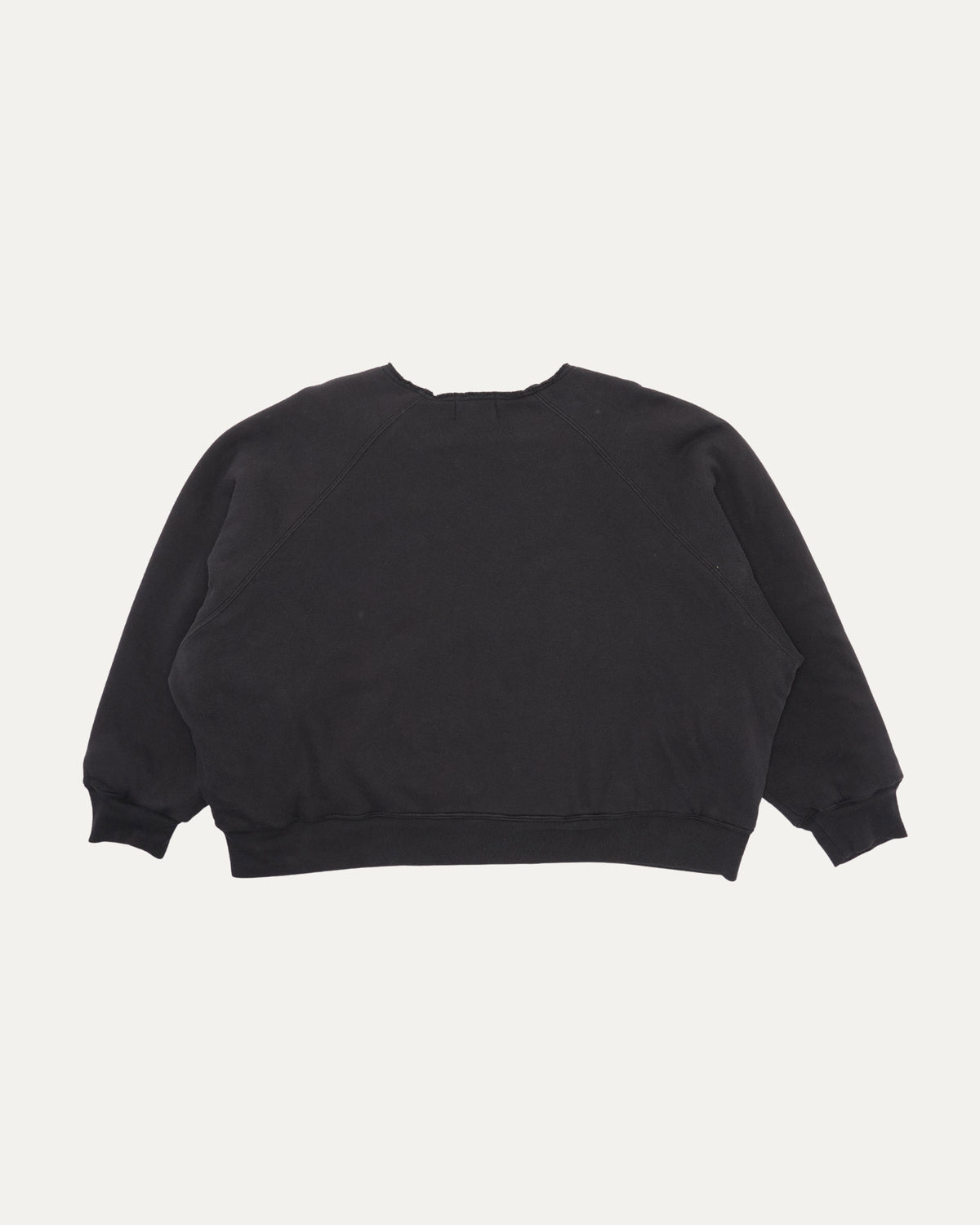 Lined Logo Raglan Sweatshirt