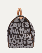 Stephen Sprouse Monogram Graffiti Keepall 50