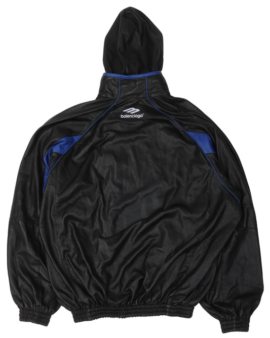 Leather Track Jacket