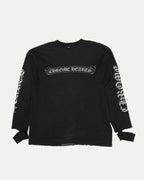 Vertical Logo Long Sleeve Pocket T-Shirt