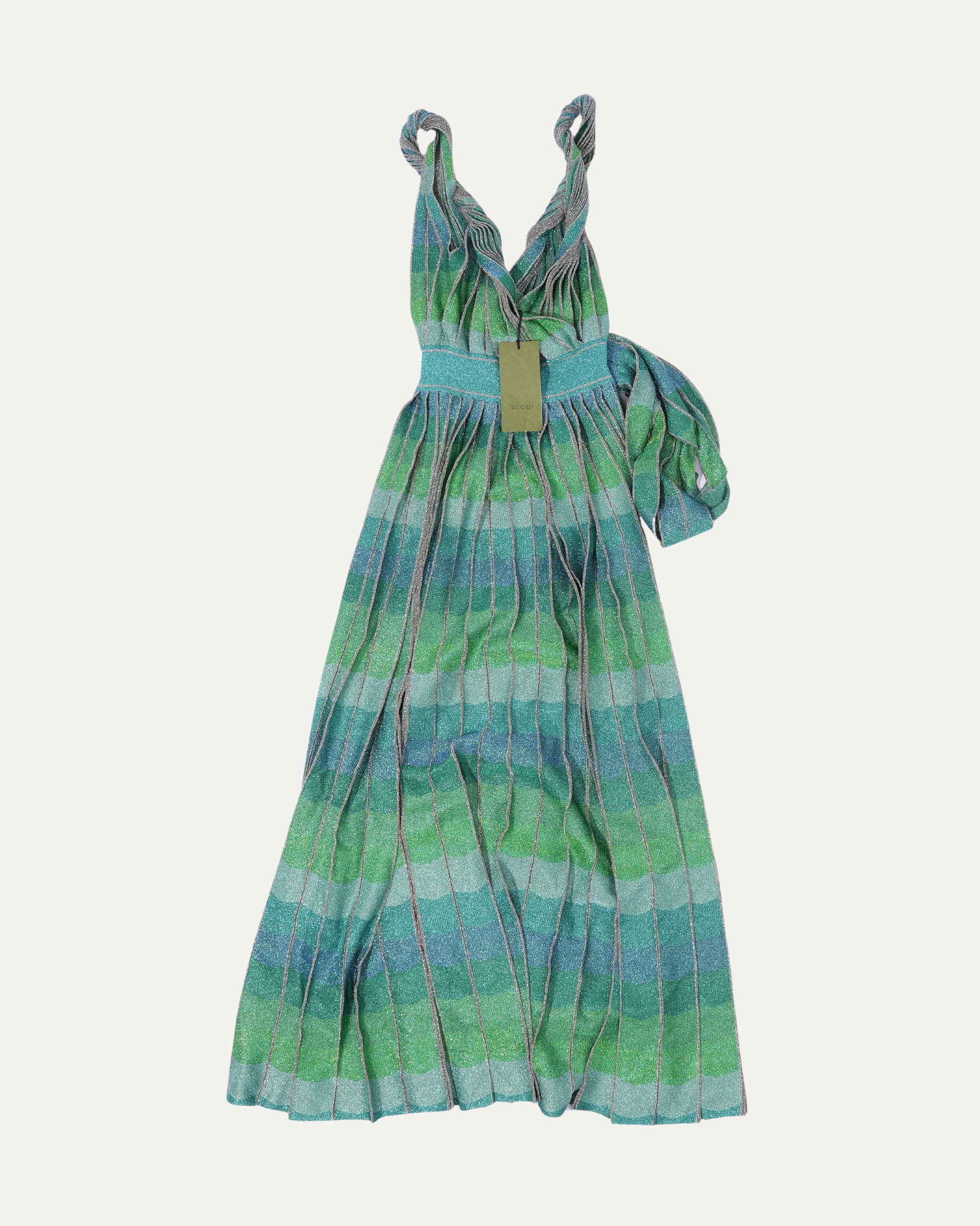 Gucci Pleated Long Dress Justin Reed Gucci Pleated Long Dress Justin Reed