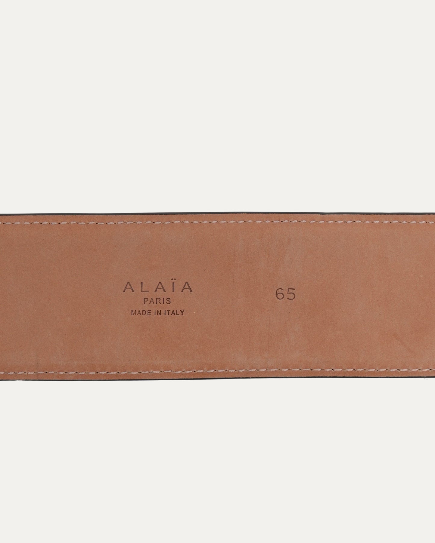 Geometric Buckle Belt