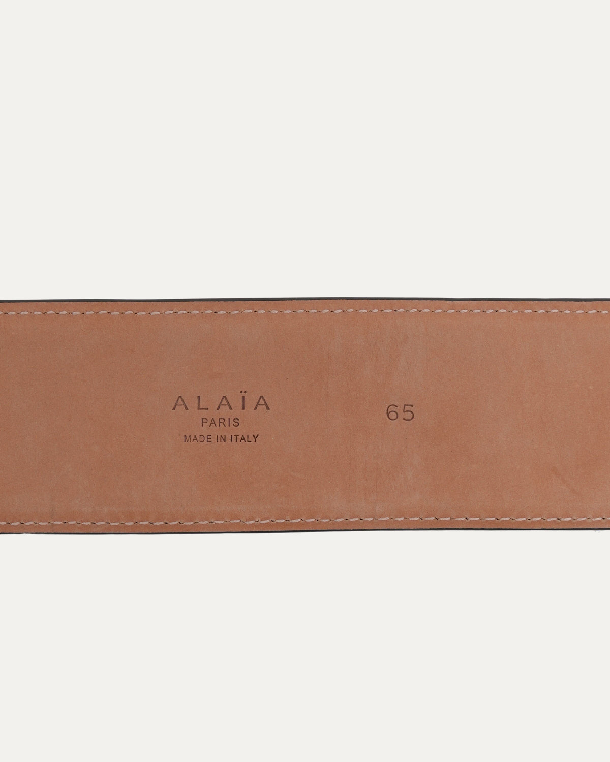 Geometric Buckle Belt