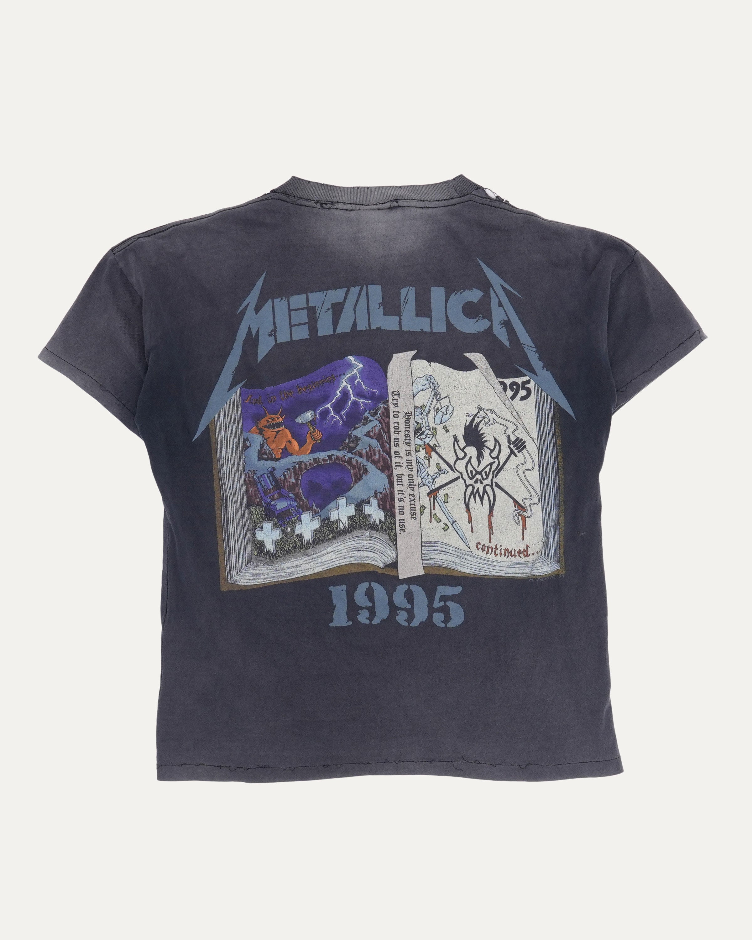 Vintage Metallica Fan Club 1995 T-Shirt – Justin Reed