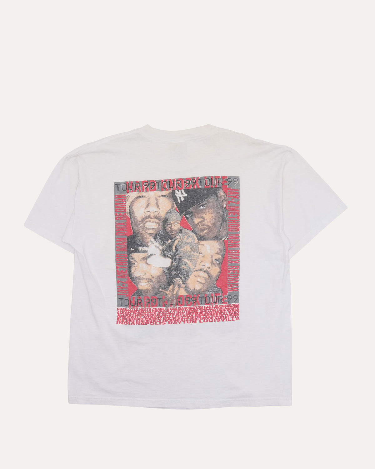 Jay Z DMX Hard Knock Life 1999 T-Shirt