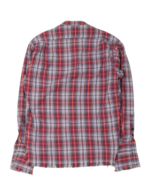 Plaid Flannel Studio Shirt