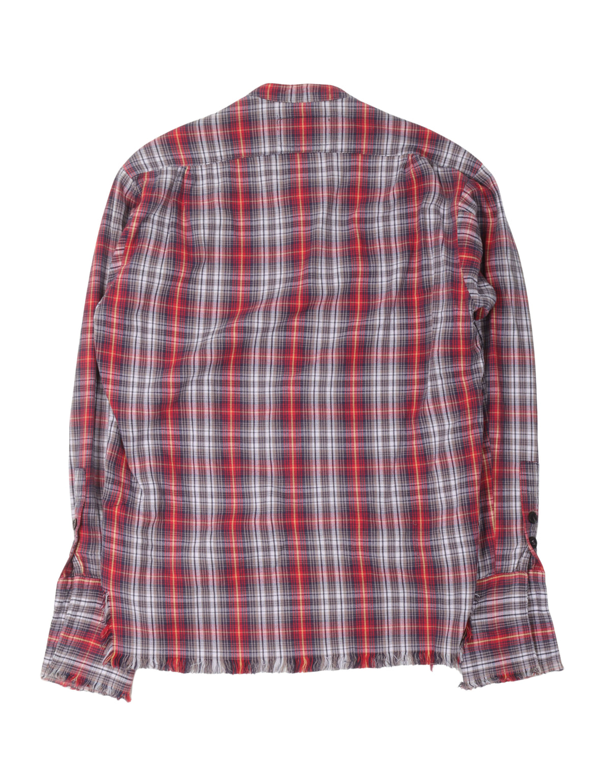 Plaid Flannel Studio Shirt