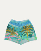 Palm Tree Sweat Shorts