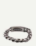 Floral Cross ID Bracelet
